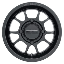 Method MR409 Bead Grip 15x10 / 5+5/0mm Offset / 4x136 / 106.25mm CB Matte Black Wheel