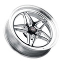Weld S81 18x5 / 5x120 BP / 2.1in. BS (-23mm Offset) Black Wheel 3.18 ID (High Pad) - Non-Beadlock