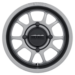 Method MR409 Bead Grip 15x7 / 5+2/38mm Offset / 4x136 / 106.25mm CB Steel Grey Wheel
