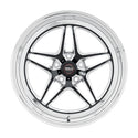 Weld S81 18x5 / 5x120 BP / 2.1in. BS (-23mm Offset) Black Wheel 3.18 ID (High Pad) - Non-Beadlock