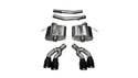 Corsa 2016-2019 Cadillac CTS V 6.2L V8 2.75in Black Xtreme Axle-Back Exhaust