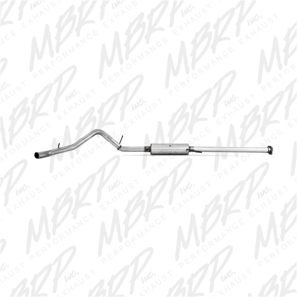 MBRP 2007-2008 Chev/GMC 1500 CC EC 6ft6in bed 4.8/5.3L 3in Cat Back Single Side AL P Series Exhaust