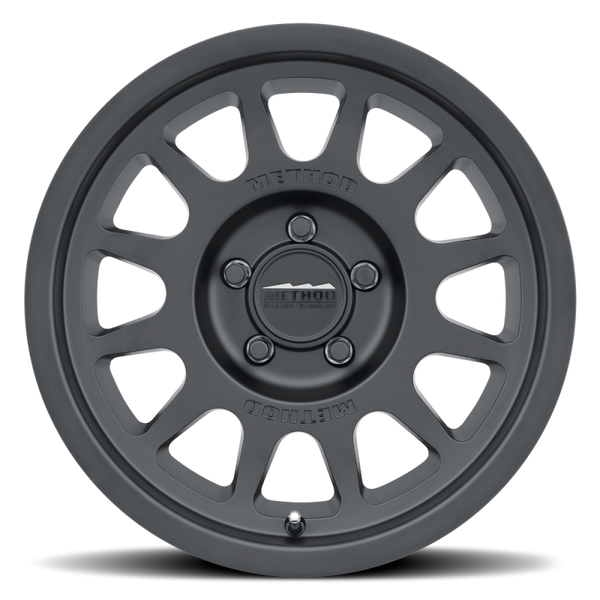 Method MR703 17x8.5 +25mm Offset 5x5 71.5mm CB Matte Black Wheel