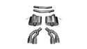 Corsa 2016-2019 Cadillac CTS V 6.2L V8 2.75in Polished Xtreme Axle-Back Exhaust