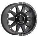 Method MR301 The Standard 18x9 -12mm Offset 5x5 94mm CB Matte Black Wheel