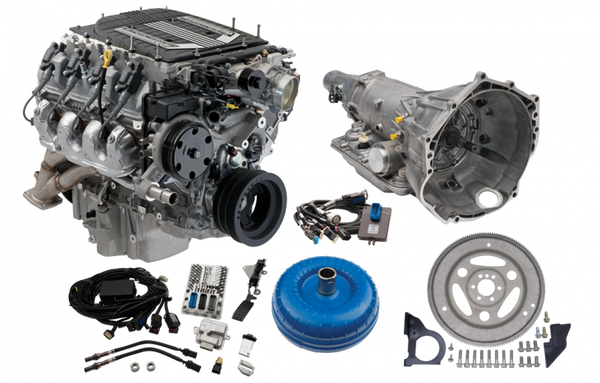 CHEVROLET PERFORMANCE CONNECT & CRUISE KIT - SUPERCHARGED LT4 6.2L WET SUMP CRATE ENGINE W/ 4L75E AUTOMATIC TRANSMISSION