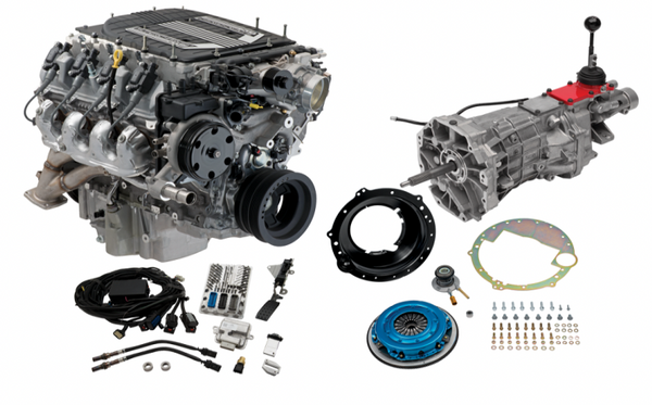 CHEVROLET PERFORMANCE CONNECT & CRUISE KIT - SUPERCHARGED LT4 6.2L WET SUMP CRATE ENGINE W/ 4L75E AUTOMATIC TRANSMISSION