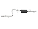 aFe MACHForce XP 2.5in 304-SS Exhaust Cat-Back w/ Black Tip 10-19 Toyota 4Runner V6-4.0L
