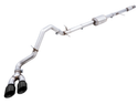AWE Tuning 4th Gen GM 1500 5.3L 0FG Catback Dual Side Exit (Flat Bumper) - Diamond Tips