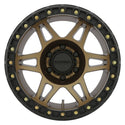 Method MR106 Beadlock 17x9 -44mm Offset 6x5.5 108mm CB Method Bronze w/BH-H24125 Wheel